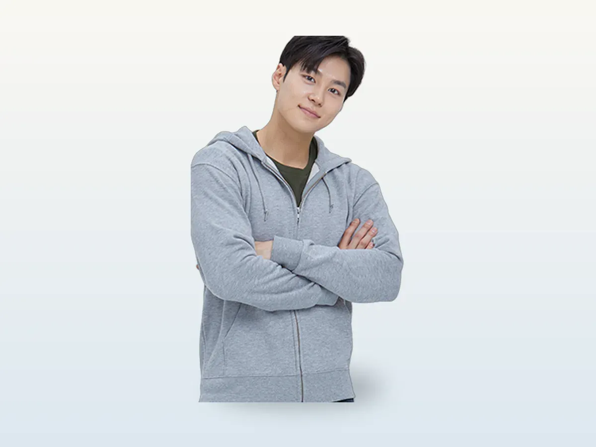 집업 후드티