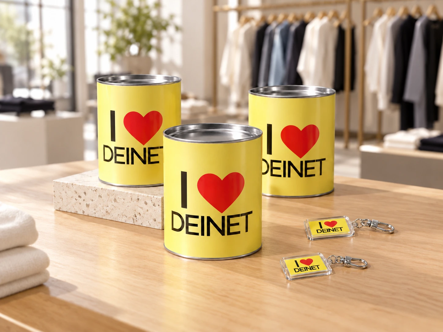 Deinet Prepared 900 Store Goods in About One Week, Even as Contacts and Designs Changed