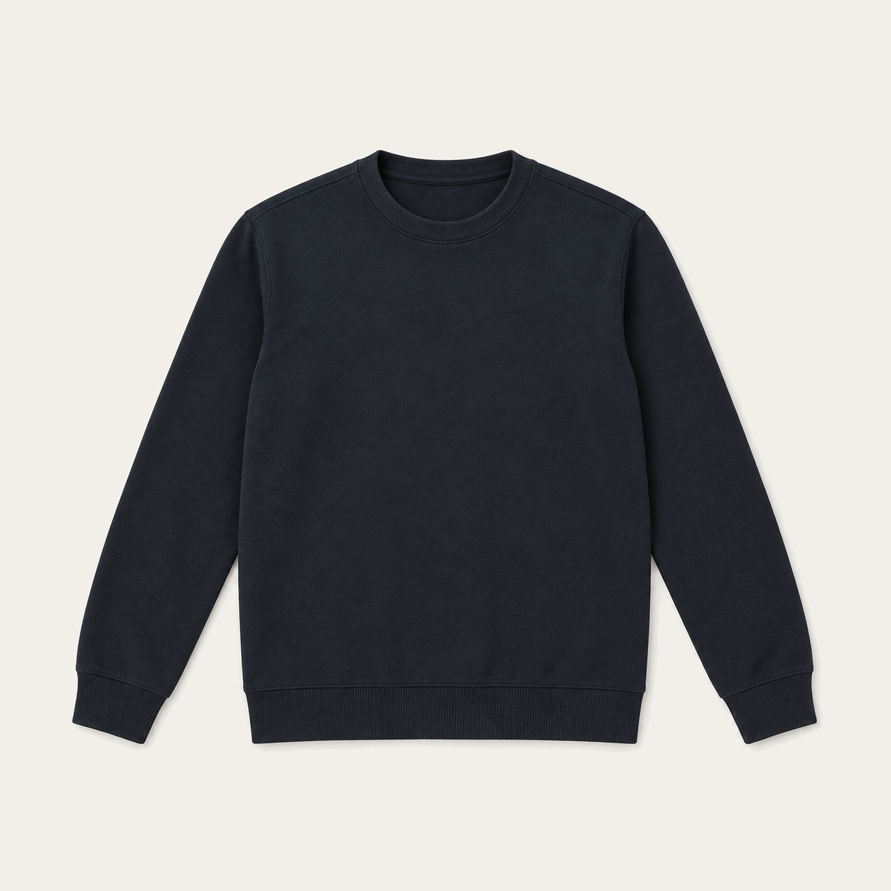 Navy light sweatshirt, front