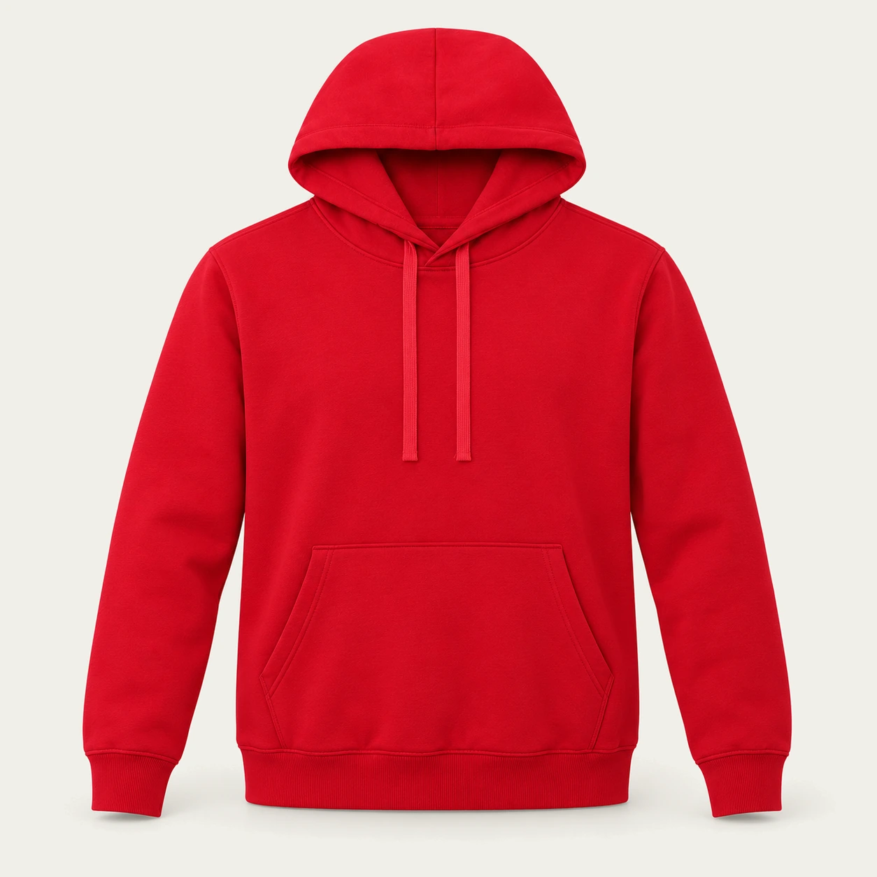 Red light hoodie, front