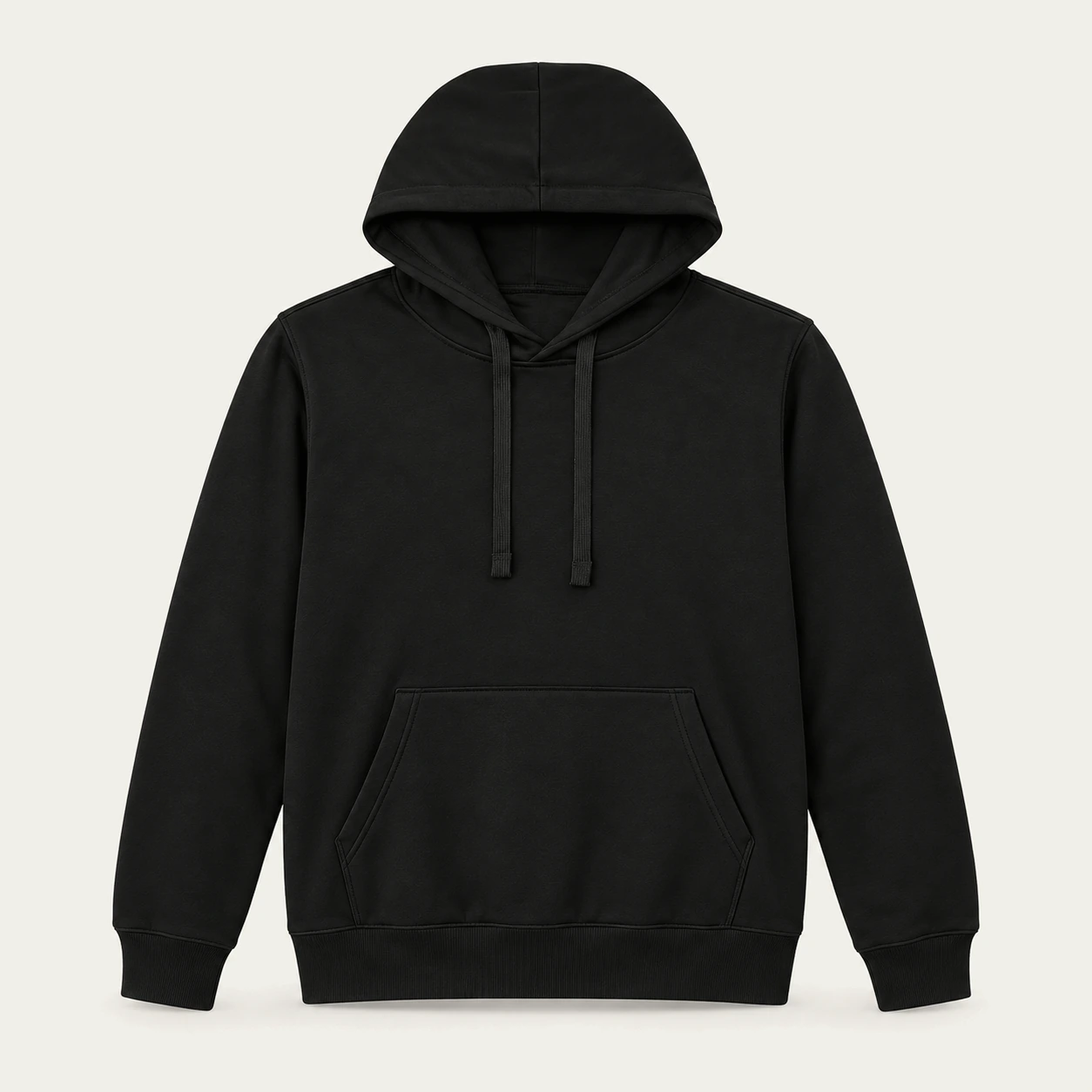 Black light hoodie, front